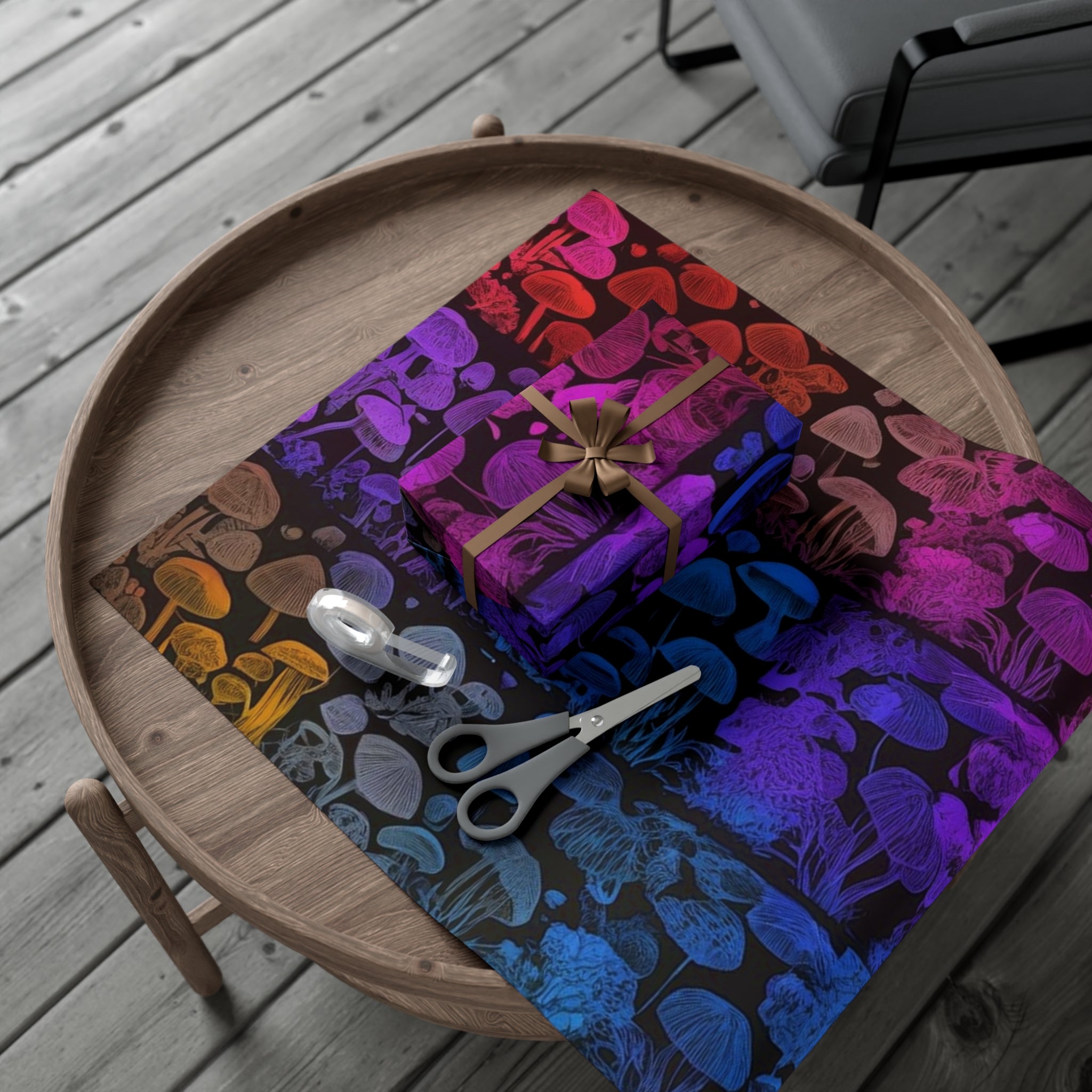 Myco Spectrum Wrapping Paper Where Color Meets Curiosity