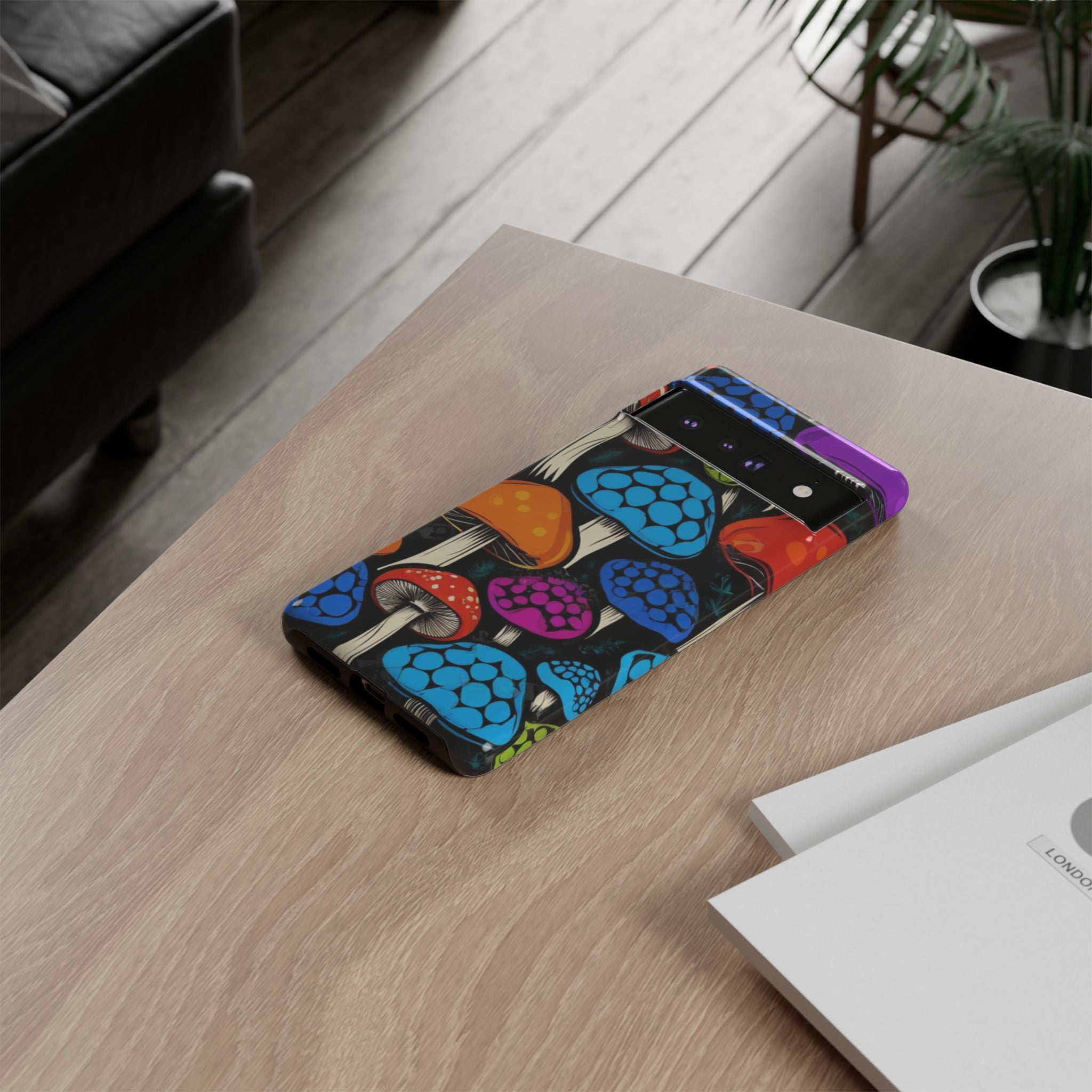 Shroom Pop iPhone Case – Protect Your Phone in Psychedelic Style