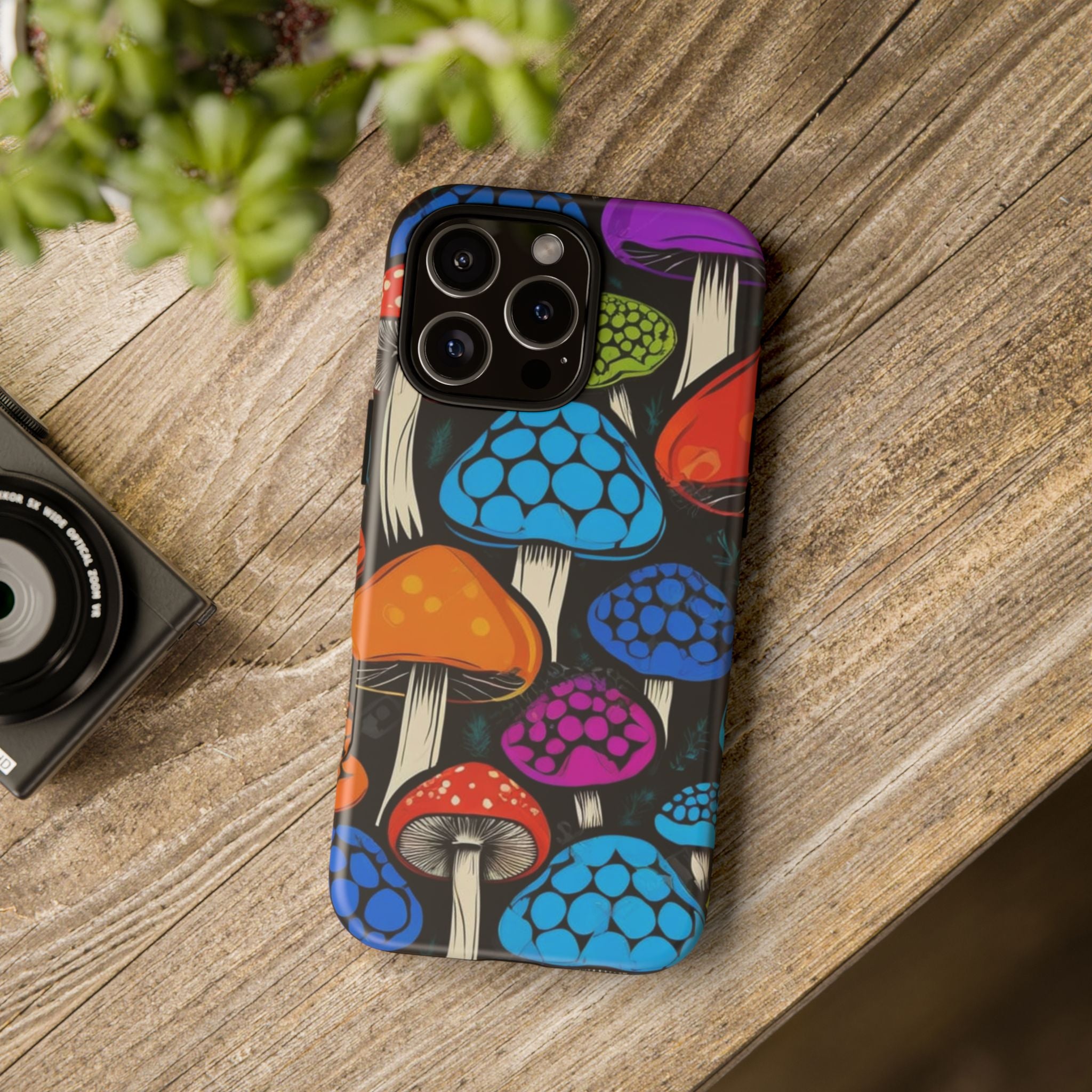 Shroom Pop iPhone Case – Protect Your Phone in Psychedelic Style