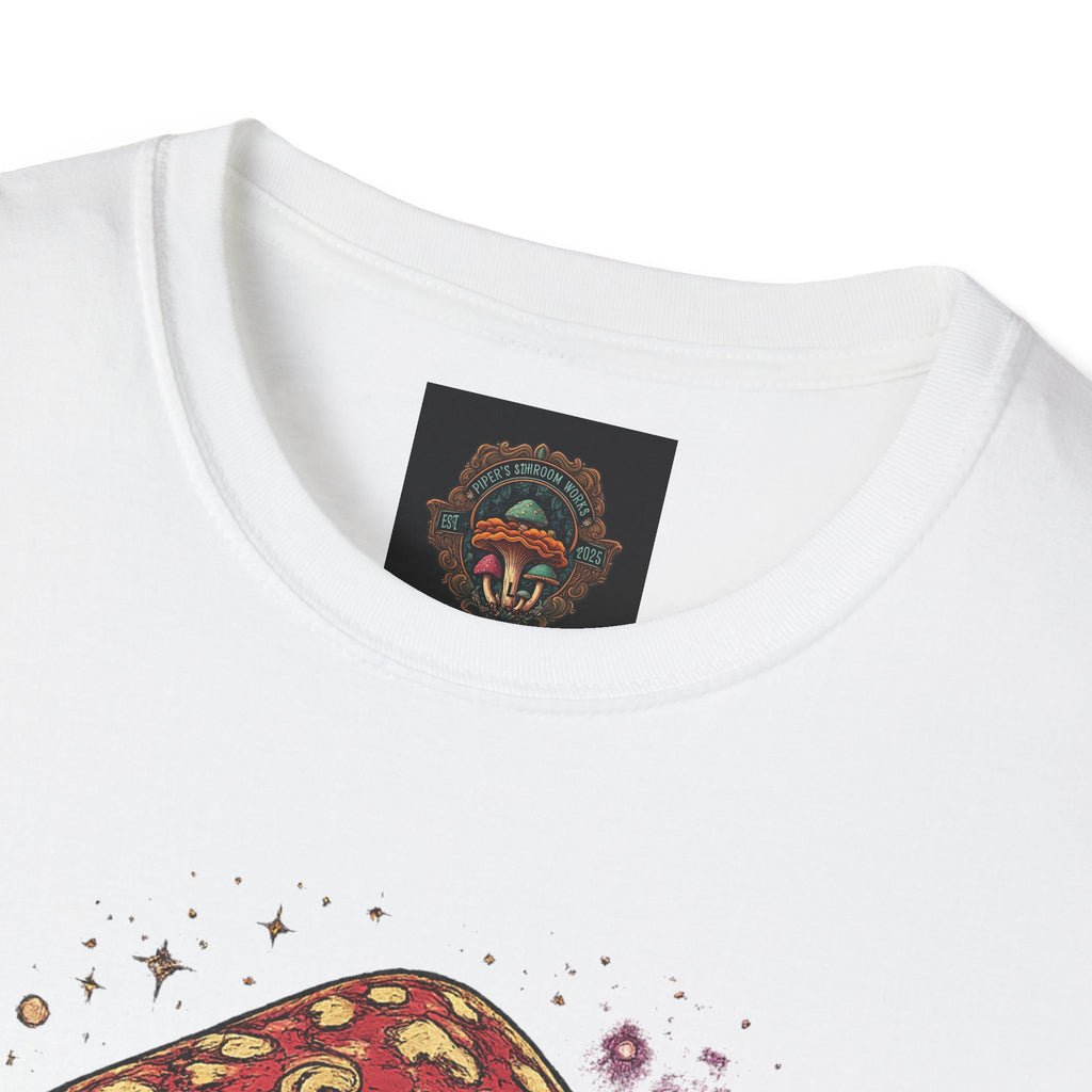 City: Gresham Psychedelic Mushroom Graphic T-Shirt — Red Amanita Illustration