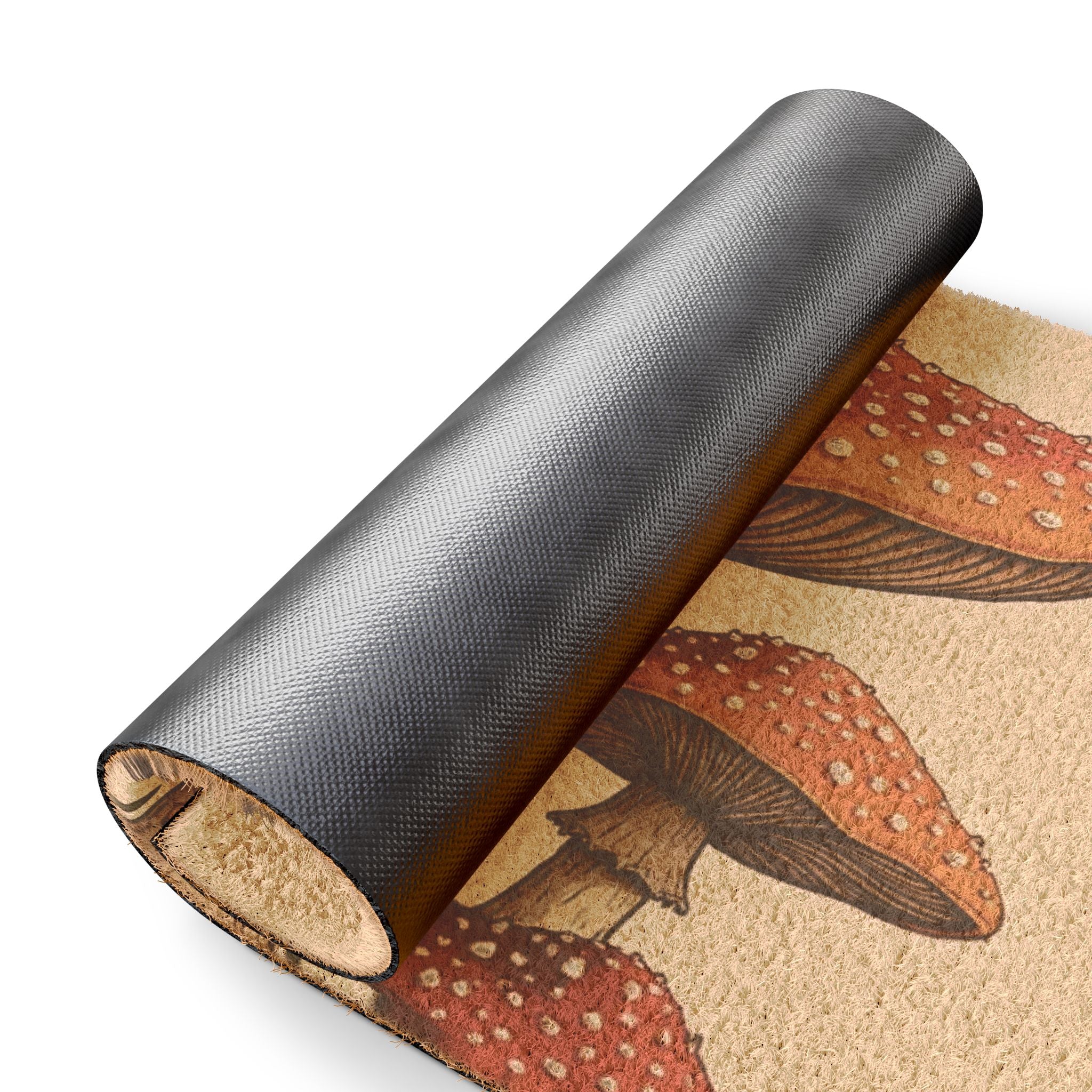 Mushroom Vintage Doormat – Retro Toadstool Welcome Mat