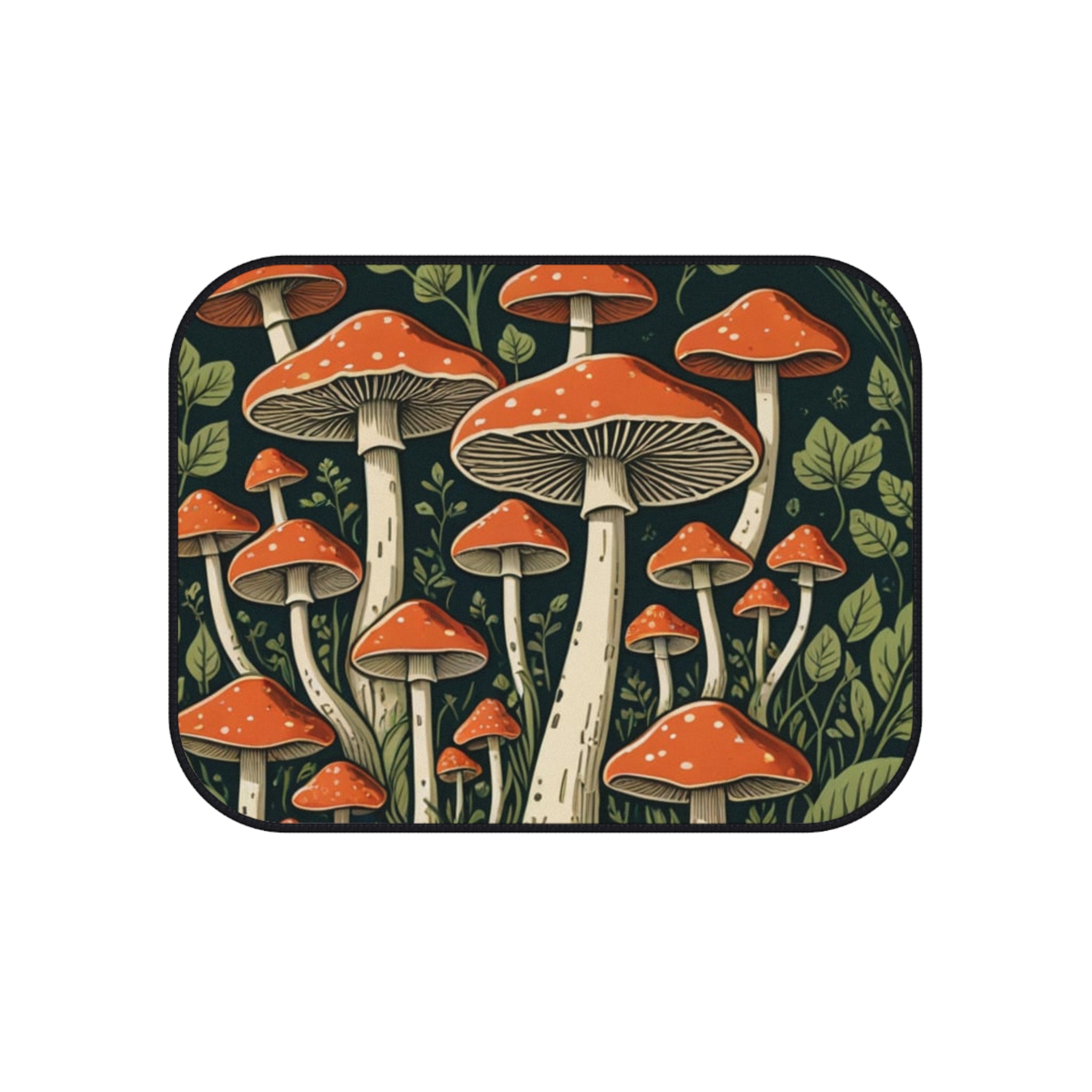 Mushroom Forest Car Mats (Set of 4)