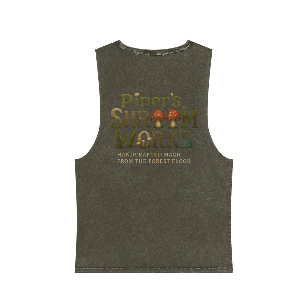 City: Portland Mushroom Graphic Tank