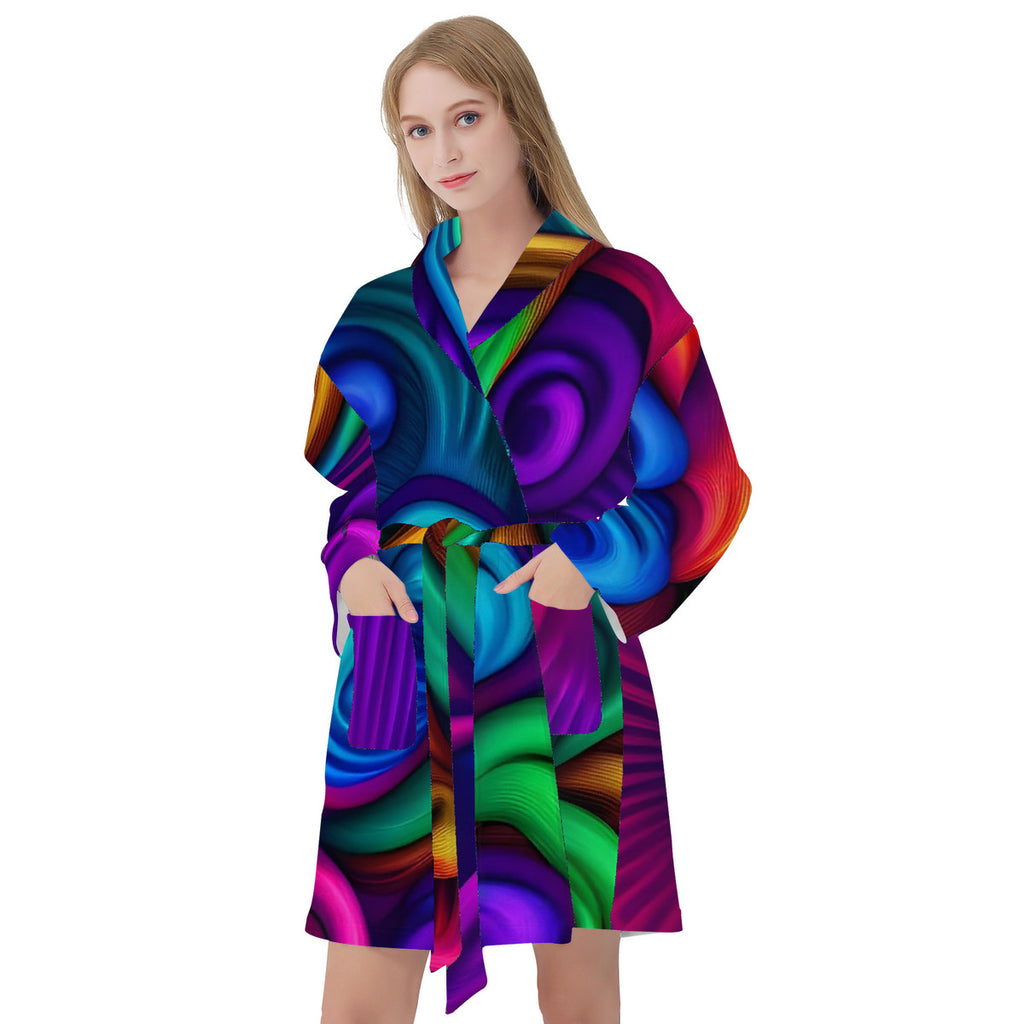 Mushroom Custom Design Bath Robes