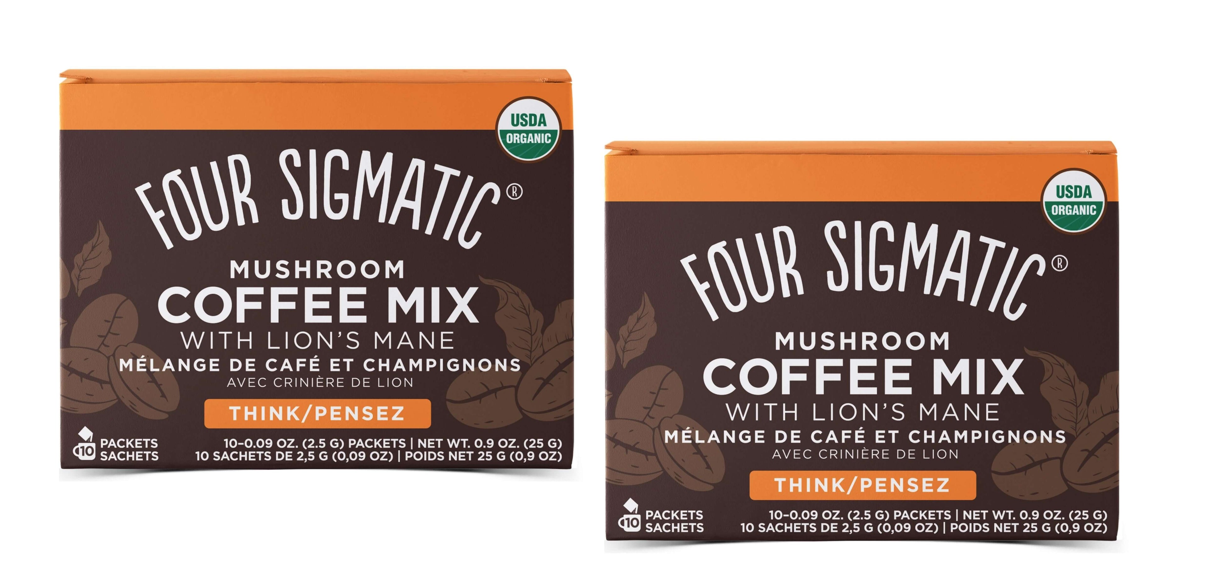 Four Sigmatic: The Coffee That Fuels Your Brain! Lion's Mane Infused