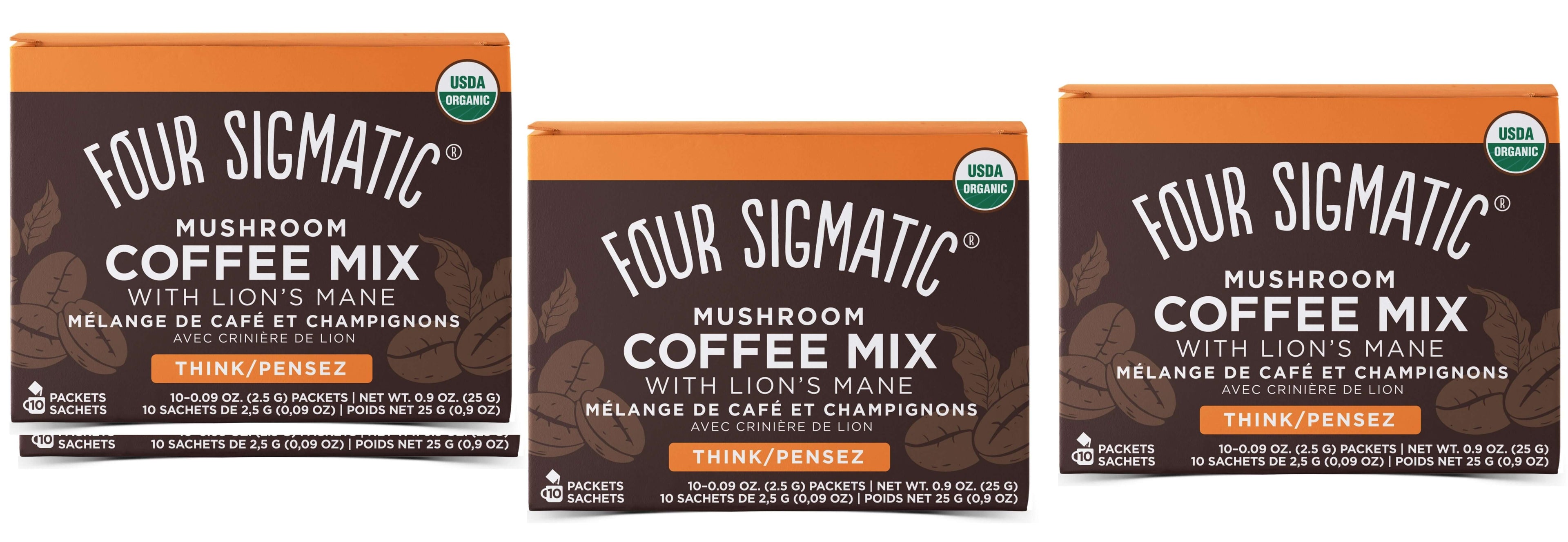 Four Sigmatic: The Coffee That Fuels Your Brain! Lion's Mane Infused
