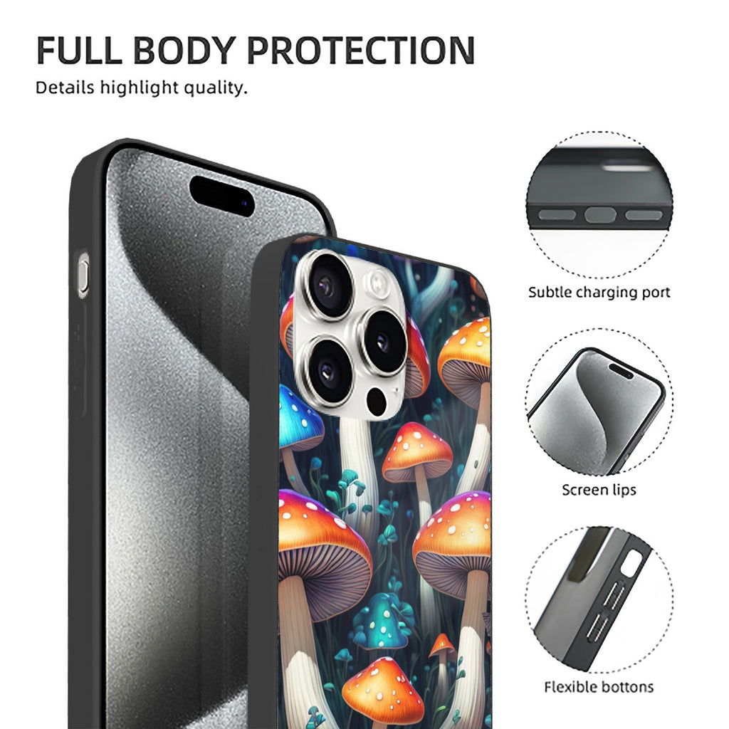 iPhone 15 Soft Glass Case (3 Cameras) With A Seamless, Snug Fit