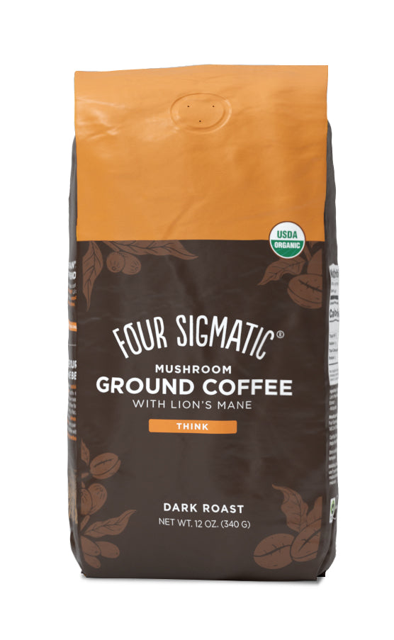 Four Sigmatic Ground Dark Roast Mushroom Coffee with Lion's Mane & Chaga (340g/12oz)