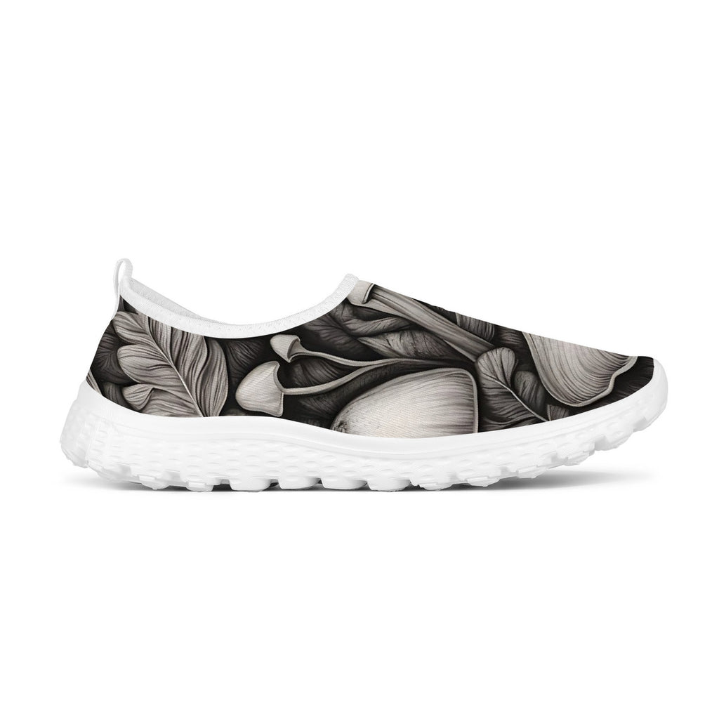 Custom Mushroom Print  Women's Mesh Running Shoes