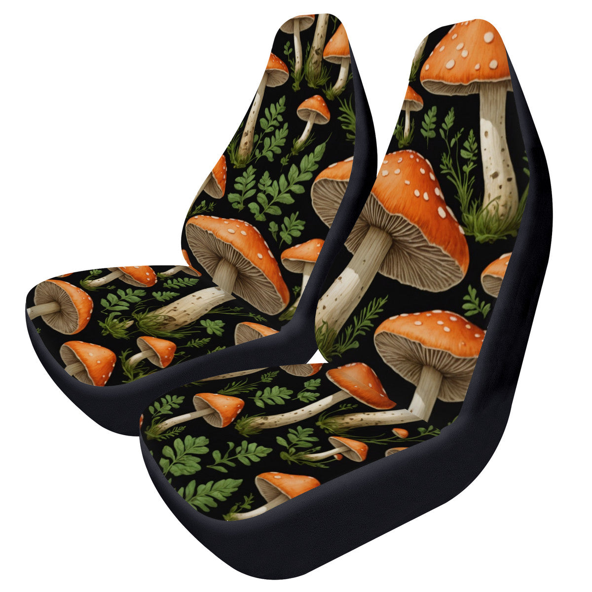 Garden Mushrooms Custom Print Car Seat Covers