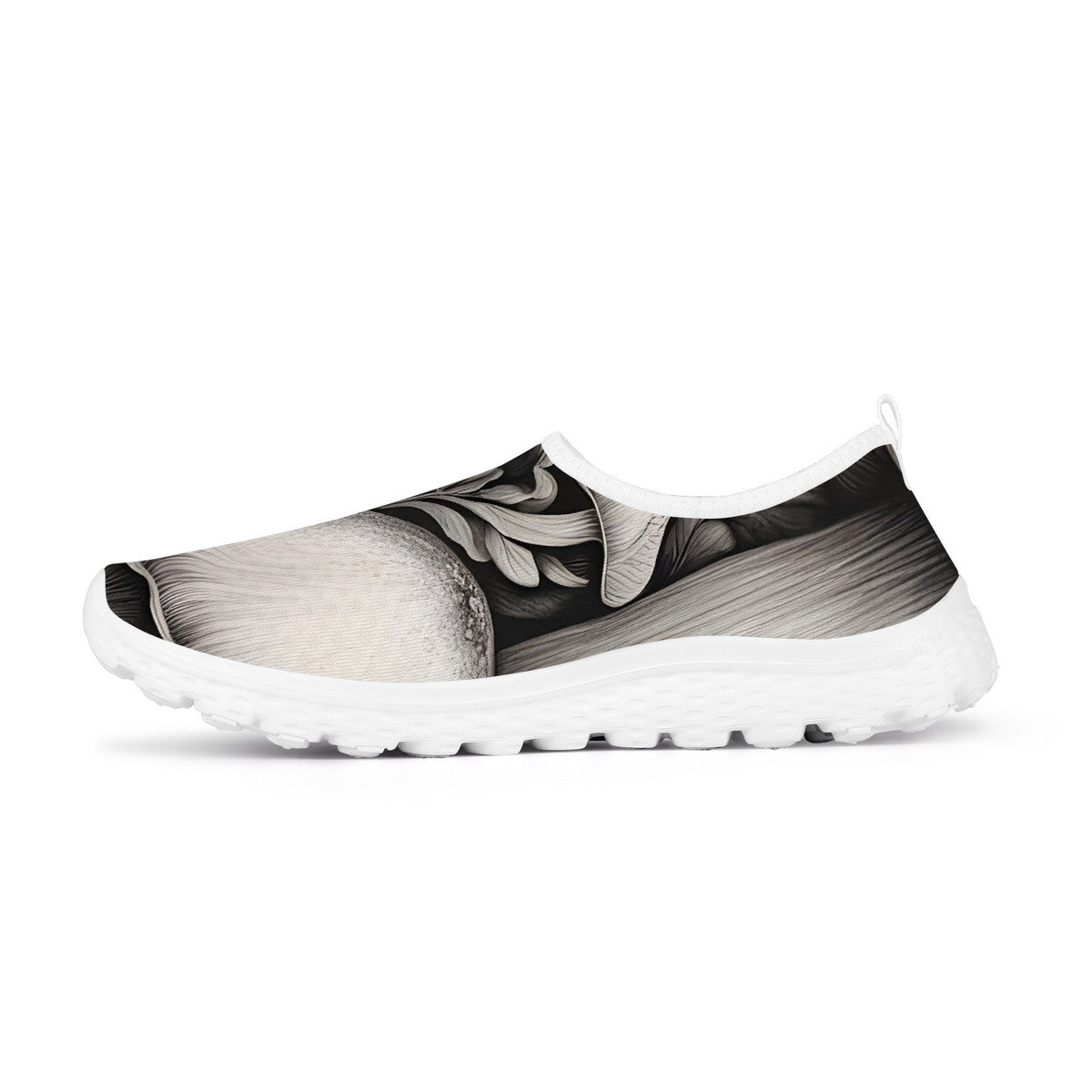 Custom Mushroom Print  Women's Mesh Running Shoes
